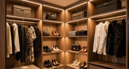 closet lighting enhances style
