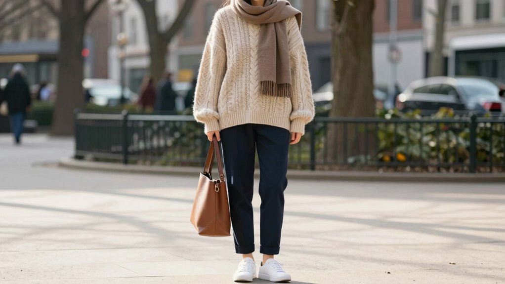 comfortable stylish layered clothing