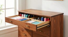 convertible sewing table cabinets