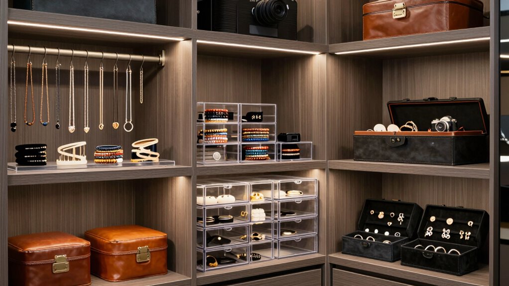 custom shelving and labeling
