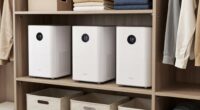 dehumidifiers for closet storage