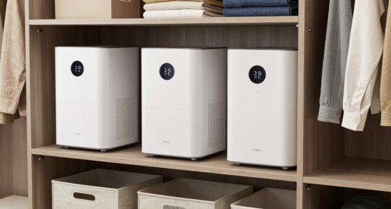 dehumidifiers for closet storage