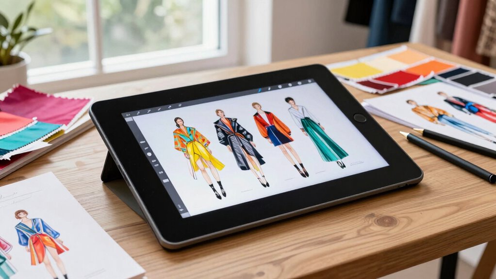 digital fashion illustration tools