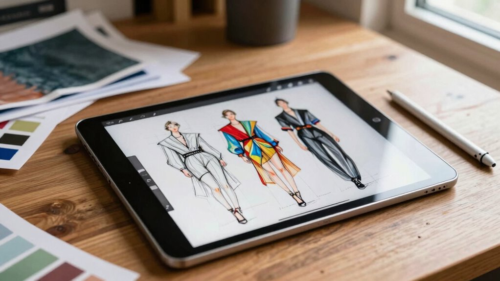 digital fashion sketching tools