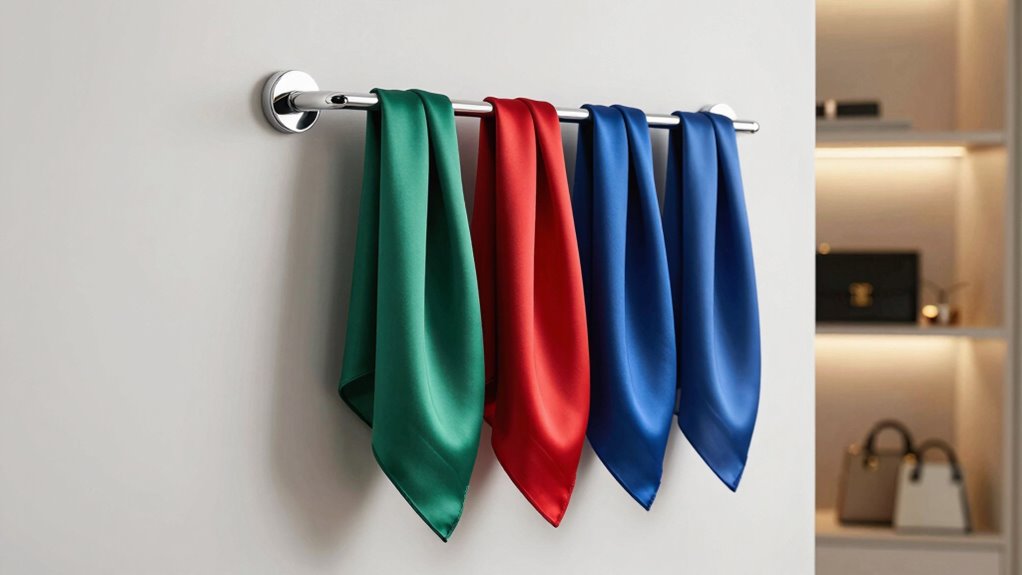 effortless scarf organization