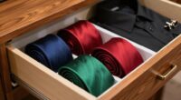 elegant tie storage solutions