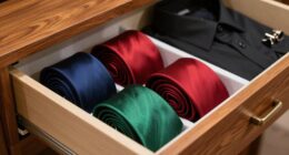elegant tie storage solutions
