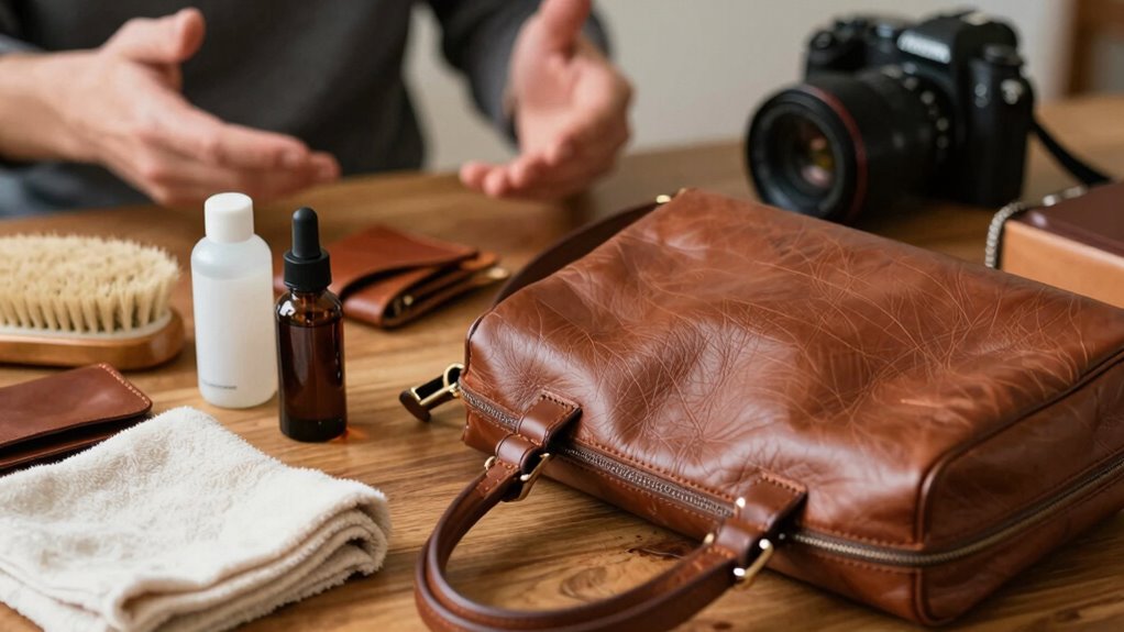 handbag leather care debates