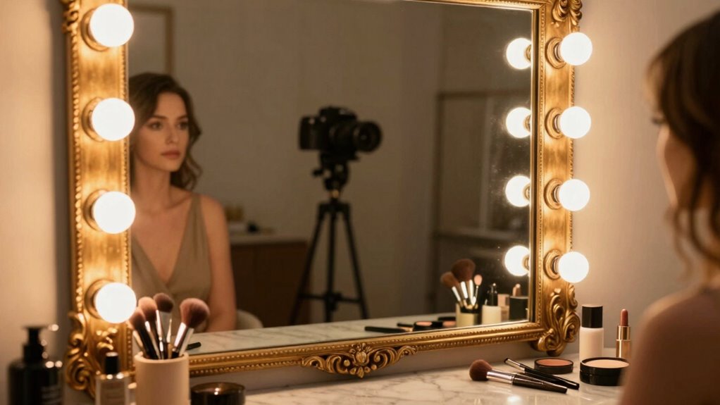 ideal lighting for flawless makeup