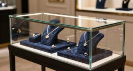 luxury jewelry display cases