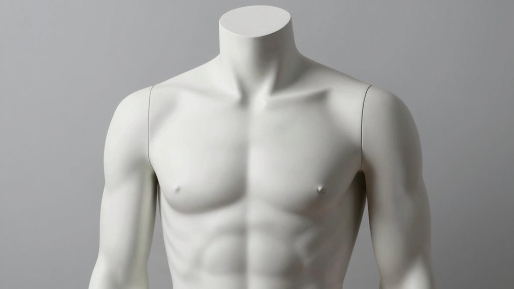 mannequin torso material choices