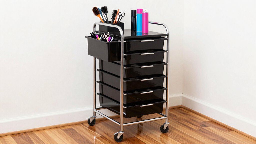mobile beauty studio carts