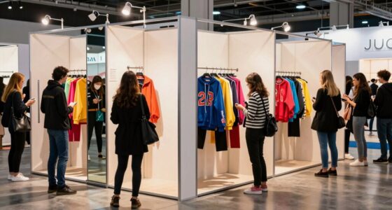 mobile clothing try on booths