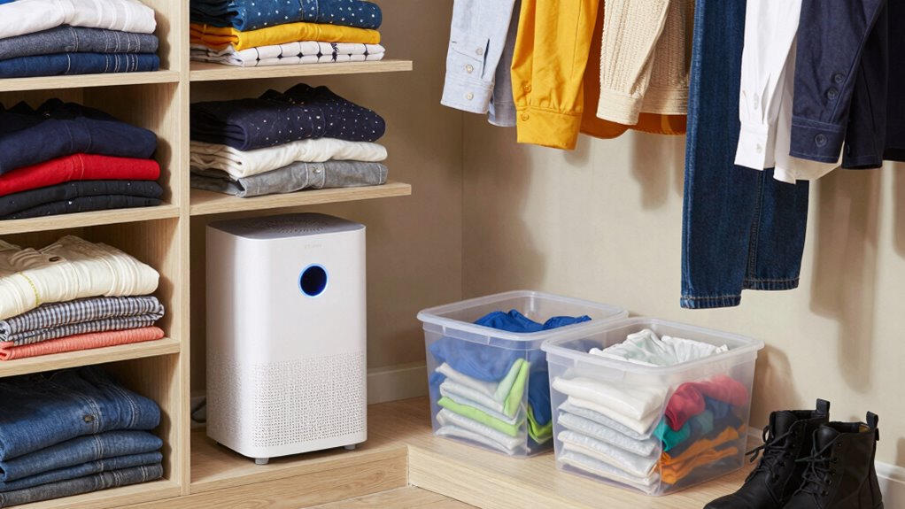 moisture control protects wardrobe
