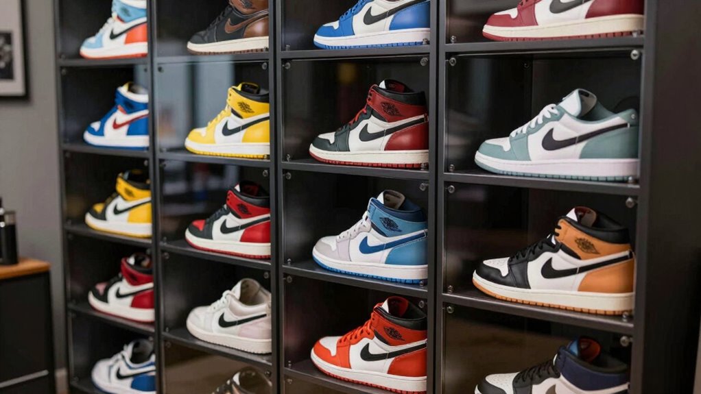 organize protect showcase sneakers