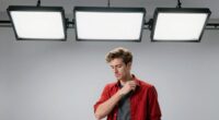 polished outfit video lighting