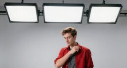 polished outfit video lighting