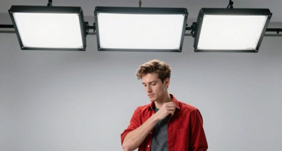 polished outfit video lighting