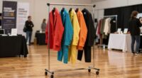 portable clothing display solutions