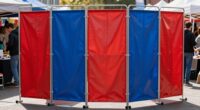 portable fitting room dividers