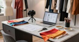 professional fashion studio decor