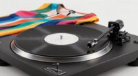 showcase clothing with turntables