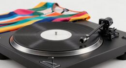showcase clothing with turntables
