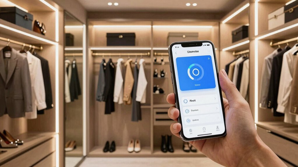 smart closet lighting upgrade