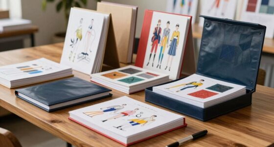 students purchase portfolio accessories