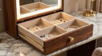 stylish organized jewelry storage