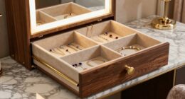 stylish organized jewelry storage