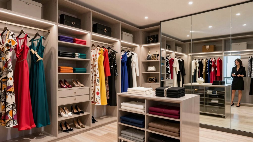 stylish organized wardrobe solutions