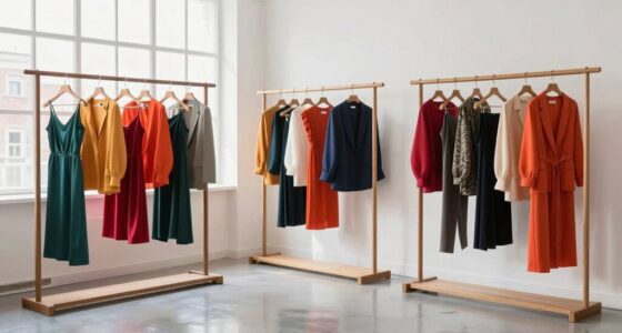 stylish professional clothing racks