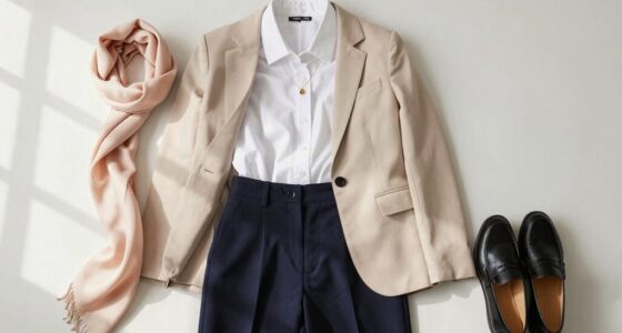 thoughtful coordinated outfit selection