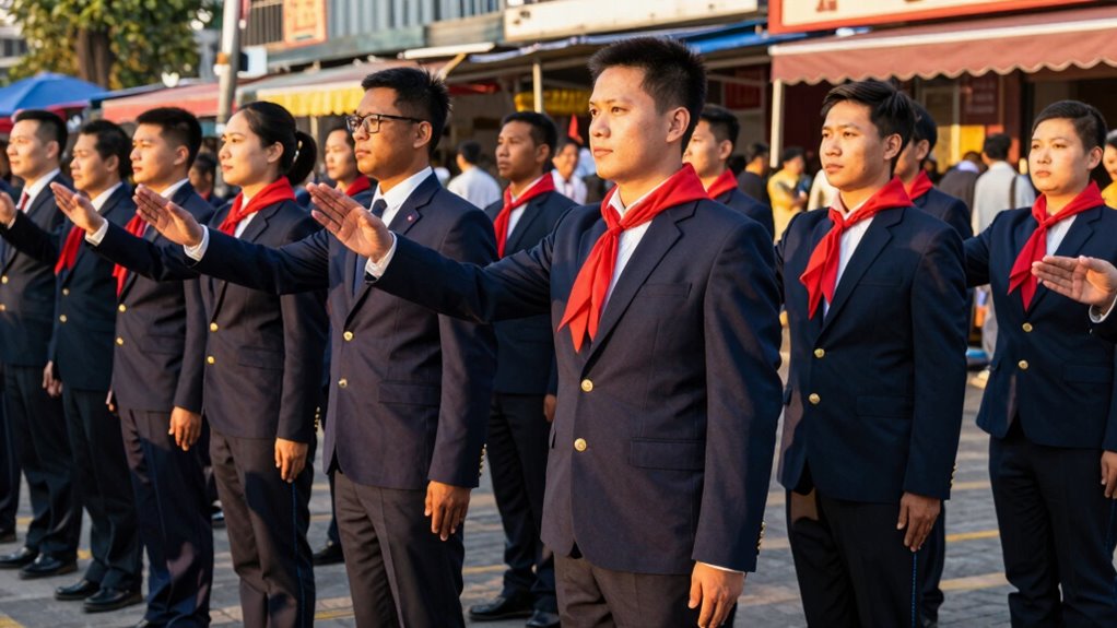 uniforms symbolize collective history