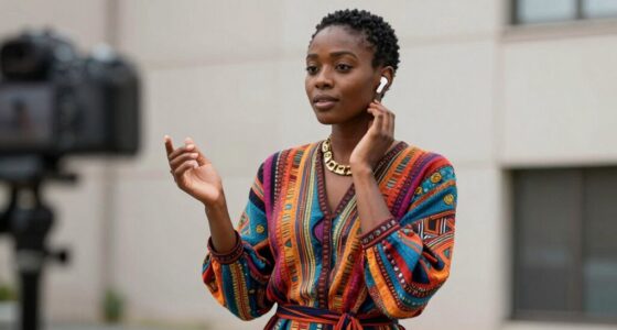 wireless audio enhances fashion presentation