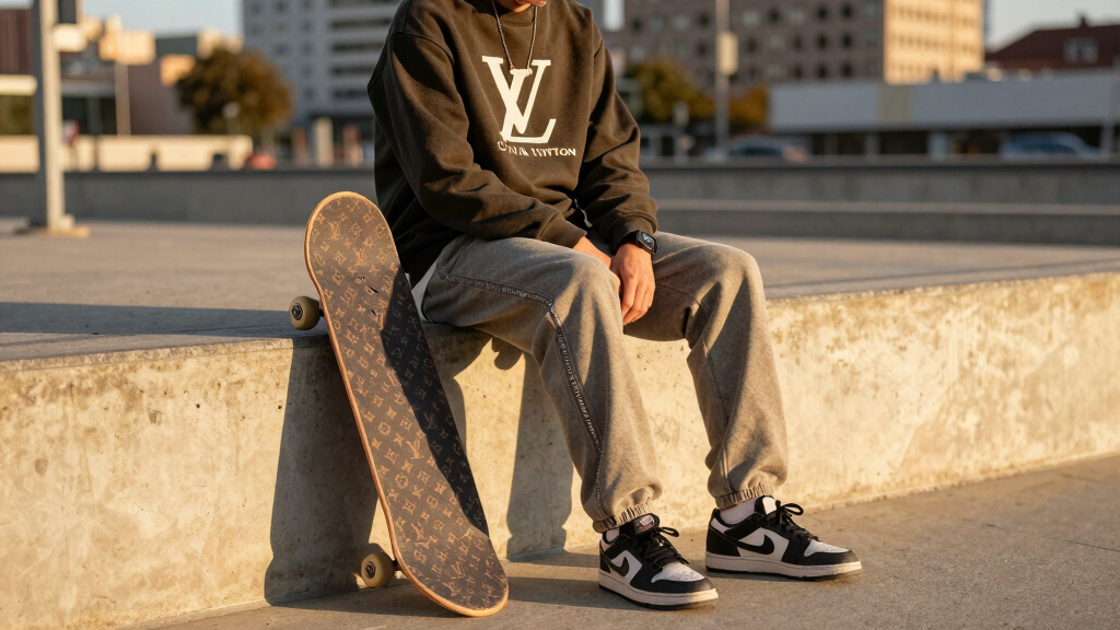 EXCLUSIVE: Louis Vuitton Taps Skateboarder Tyshawn Jones for Men’s Pre-fall Campaign