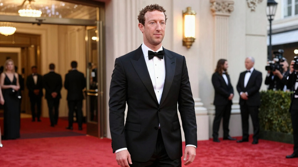 Mark Zuckerberg Quietly Attends His First Met Gala