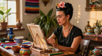 Frida Kahlo at Home: 10 Photos of the Artist in Her Sanctuaries