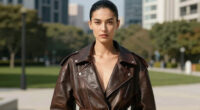 Gisele Bündchen Goes Topless, Wears Nothing Under Her Sculptural Jacket Except a Pair of Briefs