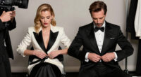 Rose Byrne and Bobby Cannavale Match in Monochromatic Looks at 2026 Tony Awards