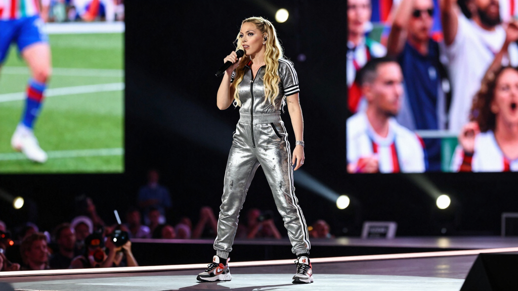 Madonna Headlines The FIFA World Cup Halftime Show In A Sporty Take On Her Classic Style