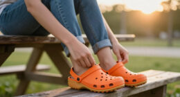 Crocs' Peanut Butter Clog Gets Laced Up