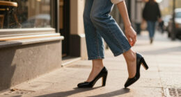 Black High-Heeled Shoes From The 80S Are Making A Comeback With Jeans, Trousers, & Dresses In Autumn 2026