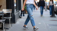 Jennifer Lawrence Trades Her Trusty Adidas Tokyos For $60 Vans Sneakers