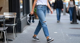 Jennifer Lawrence Trades Her Trusty Adidas Tokyos For $60 Vans Sneakers